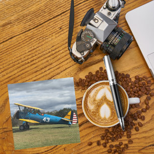 Dessous-de-verre En Verre Photo d'avion cool & Voyage, Aviation, Pilote