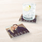 Dessous-de-verre En Verre Photo Love and Sparkles (Incliné)