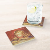 Dessous-de-verre En Verre Pierre un Coco de Renoir | au Tableau (Incliné)