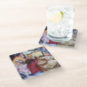 Dessous-de-verre En Verre Pique-nique agréable, Mexique (Incliné)