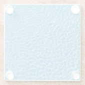 Dessous-de-verre En Verre Piscine Eau Bleue Ondes (Dos)