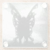 Dessous-de-verre En Verre pixel art mothman (Dos)
