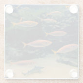 Dessous-de-verre En Verre Plage de poisson (Dos)
