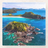 Dessous-de-verre En Verre Plages tropicales | Phillipines El Nido (Devant)