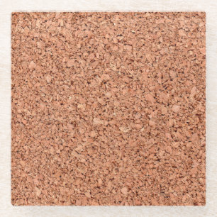 Dessous-de-verre En Verre Planche à liège