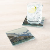 Dessous-de-verre En Verre Plongement dans la glace (Incliné)