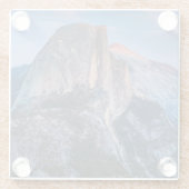 Dessous-de-verre En Verre Point de glacier (Dos)