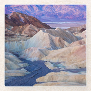Dessous-de-verre En Verre Point de Zabriskie avant aube