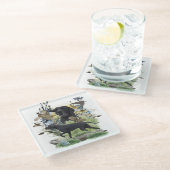 Dessous-de-verre En Verre Pointeurs germains (GSP) (Incliné)