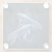 Dessous-de-verre En Verre Poisson doré (Dos)