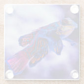 Dessous-de-verre En Verre Poisson Mandarin Goby (Dos)