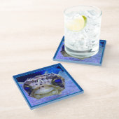 Dessous-de-verre En Verre Poisson nain (Incliné)