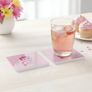 Dessous-de-verre En Verre Poney