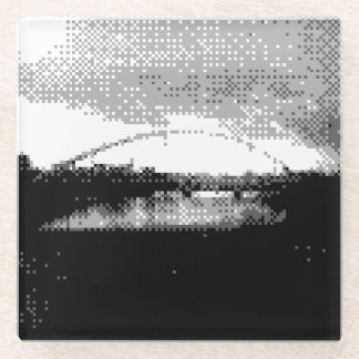 Dessous-de-verre En Verre pont pixel