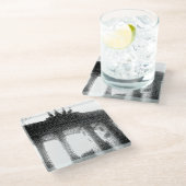 Dessous-de-verre En Verre porte de brandenburg (Incliné)