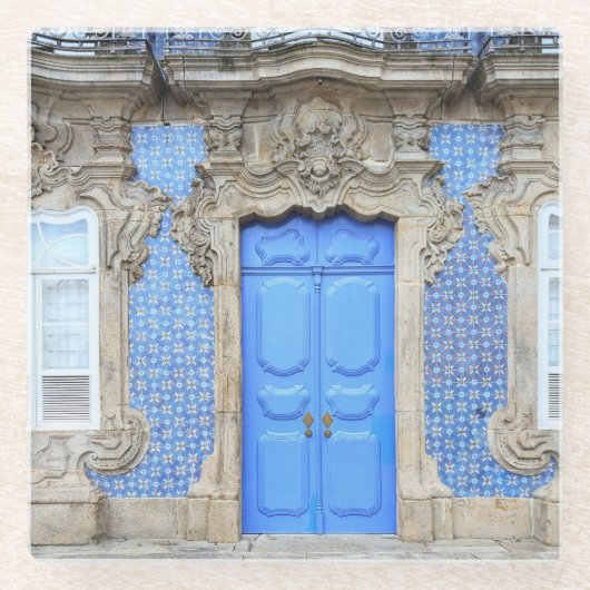 Dessous-de-verre En Verre Porte du Palais portugais (Devant)