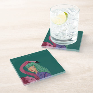 Dessous-de-verre En Verre Posavasos de vidrio decorativo
