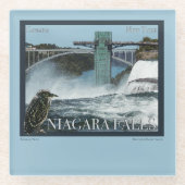 Dessous-de-verre En Verre Poster de Niagara Falls (Devant)