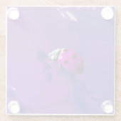 Dessous-de-verre En Verre Poupée Ladybug (Dos)