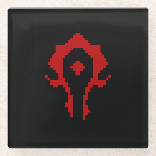 Dessous-de-verre En Verre Pour La Horde (Devant)