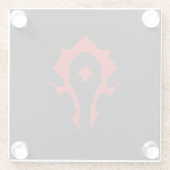 Dessous-de-verre En Verre Pour La Horde (Dos)