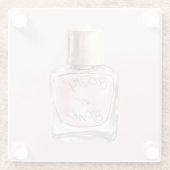 Dessous-de-verre En Verre Pretty in Pink Nail Polish (Dos)