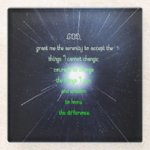 Prière de sérénité Inspirer l'art chrétien Vintage