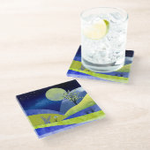 Dessous-de-verre En Verre Printemps (Incliné)