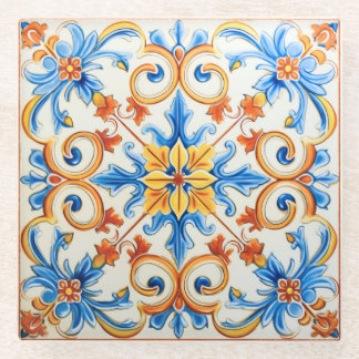 Dessous-de-verre En Verre Printemps en Sardaigne