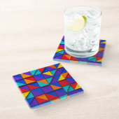 Dessous-de-verre En Verre Prism Tile (Incliné)