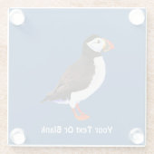 Dessous-de-verre En Verre Puffin de l'Atlantique (Dos)