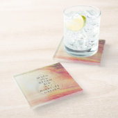 Dessous-de-verre En Verre Quand vous rêvez (Incliné)