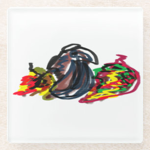 Dessous-de-verre En Verre Raven relax Autumn