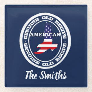 Dessous-de-verre En Verre Recette authentique américaine