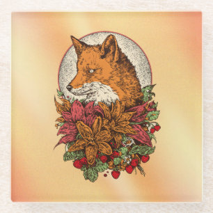 Dessous-de-verre En Verre Renard