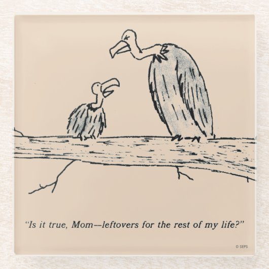 Dessous-de-verre En Verre Restes (Devant)