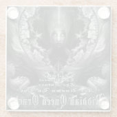 Dessous-de-verre En Verre Riddian Queen Oracle GS Couverture complète en ver (Dos)