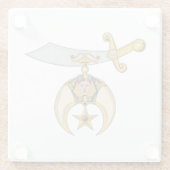 Dessous-de-verre En Verre Rince (Dos)