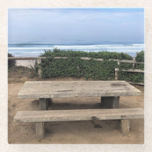 Dessous-de-verre En Verre Roads End, Lincoln City, Oregon (Devant)