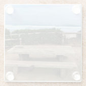 Dessous-de-verre En Verre Roads End, Lincoln City, Oregon (Dos)