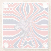 Dessous-de-verre En Verre Roar Majestic (Dos)