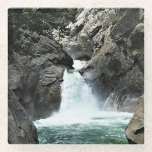 Dessous-de-verre En Verre Roaring River Falls, King's Canyon, CA