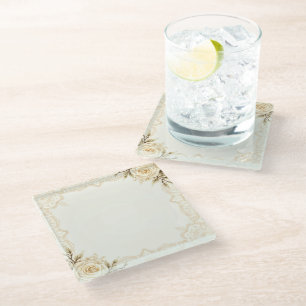Dessous-de-verre En Verre romantique
