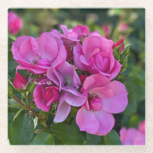 Dessous-de-verre En Verre Rose rose lavande