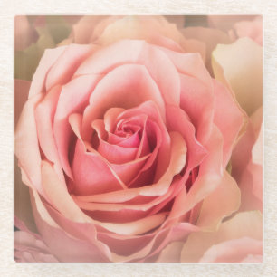 Dessous-de-verre En Verre Rose souple