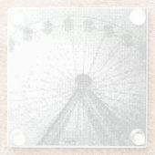 Dessous-de-verre En Verre roulette (Dos)