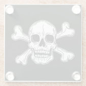 Dessous-de-verre En Verre sabre pirate de cutlass (Dos)