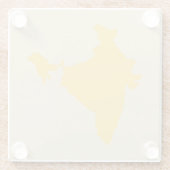 Dessous-de-verre En Verre Saffron Spice Moods Inde (Dos)