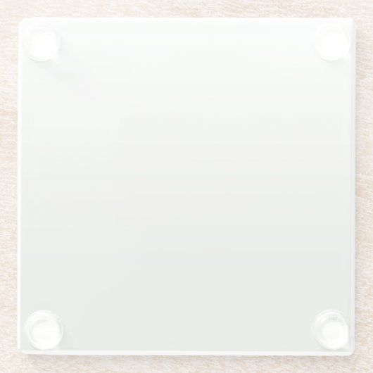 Dessous-de-verre En Verre Sage Green Ombre (Dos)