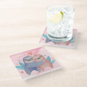 Dessous-de-verre En Verre Saint Valentin (Incliné)